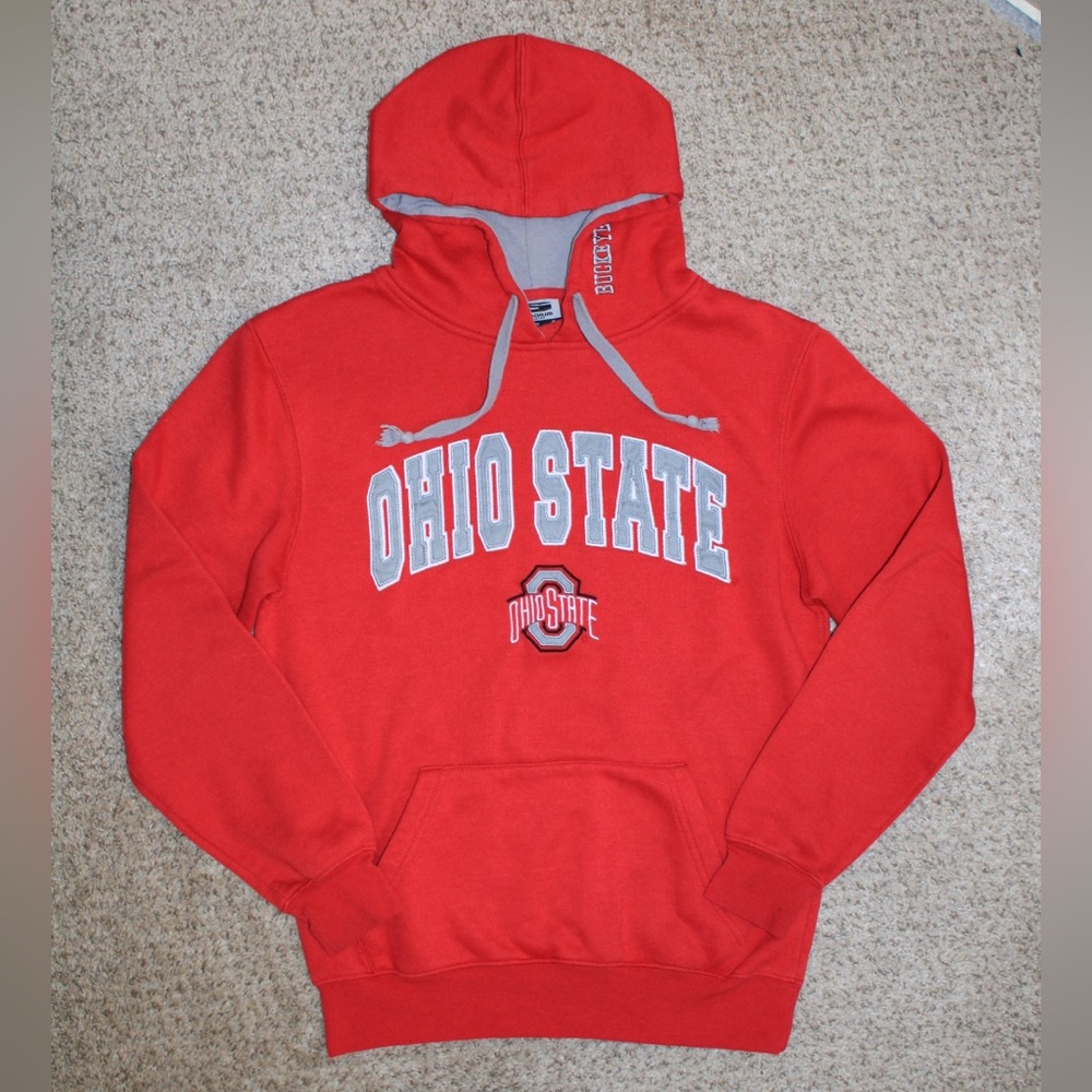 Stadium Athletics Ohio State Red Hoodie Men’s Size Small